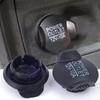 Car Cigarette Lighter Port Dust Cover Cap Protective Plug Decorative Lid for Ford Interior Accessories Auto Trim Replacement