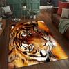 Tiger‑Head Printed Rug, Animal Decor for Entryway, Bedroom, Living‑Room & Indoor Home Use