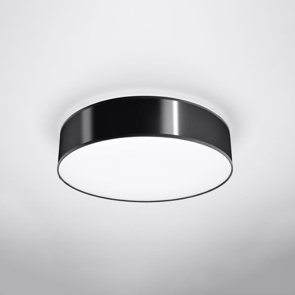 Plafon Solara 3 E27 Czarny Lumilo 01.129.24