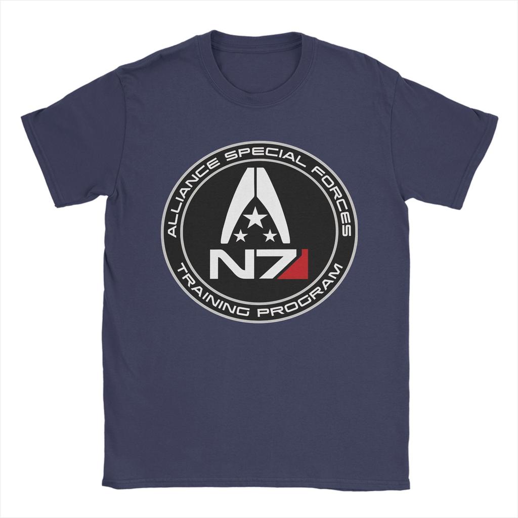 Mass Effect N7 T Shirt Beach Street Style TShirts Cotton Leisure Tee Shirt For Male Casual Top Tees