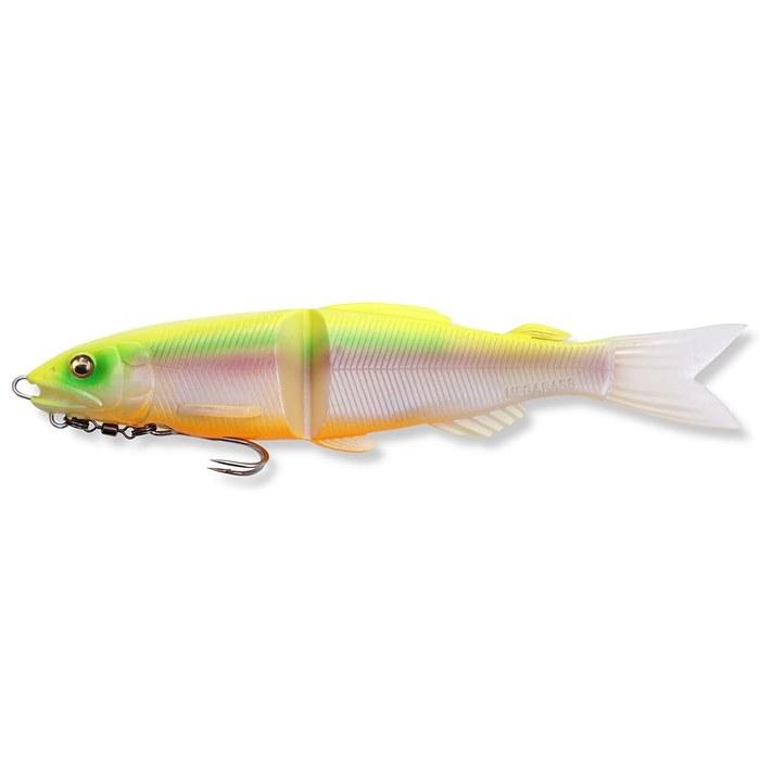 Megabass MAGDRAFT AYU TWITCHER (SINKING) Ghost Chartreuse Back 7inch