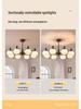 French Retro Nanyang Style Chandelier for Living Room, Restaurant, or Bedroom