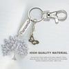 100Pcs Flexible Key Chain Clip 360 Degree Rotating Rotating Key Chain  Keychain Accessories