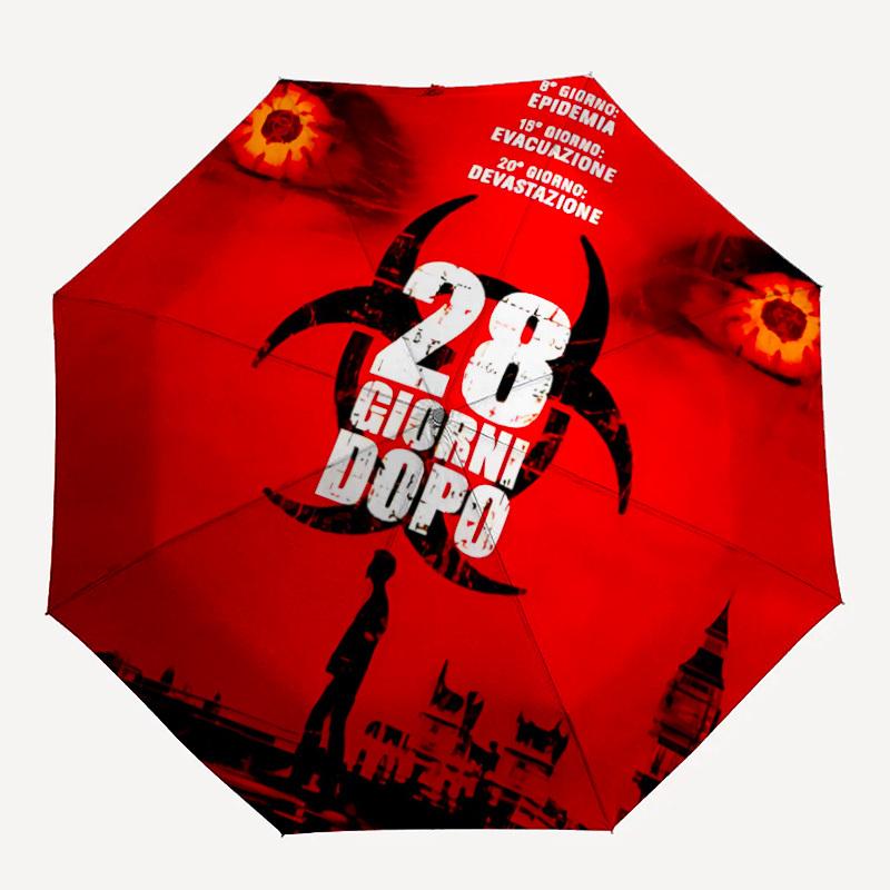 

1pc 28 Weeks Later Automatic Open/Close Folding Cute Umbrella, Windproof 8 Ribs Construction, Lightweight Travel Umbrella a0902091