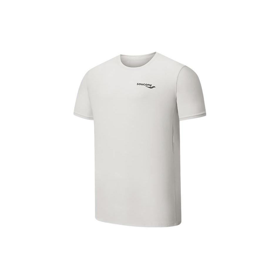 Saucony T Shirt Men s White Limestone SC2230003A-GR04 M