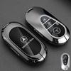 Car Key Rings For Mercedes Benz AMG A B C E S Class GLC CLA CLE S450 W222 W176 W204 W205 W177 X167 Car Remote Key Case Cover FE1