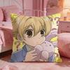 Ouran High SSchool Host Clubs Cushion Cover Premium Comfort Reversible Pillow CoveTwo In One Design For Any Room  Car Interior