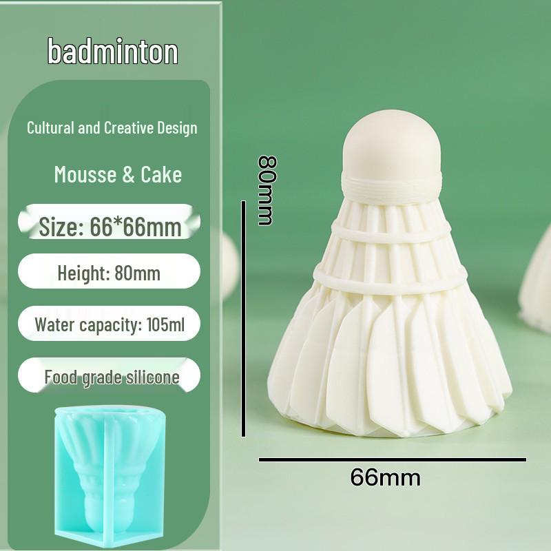 World Cup Football Chocolate Cake Silicone Mold - 3D Baking Decoration, Food-Grade French Accessory