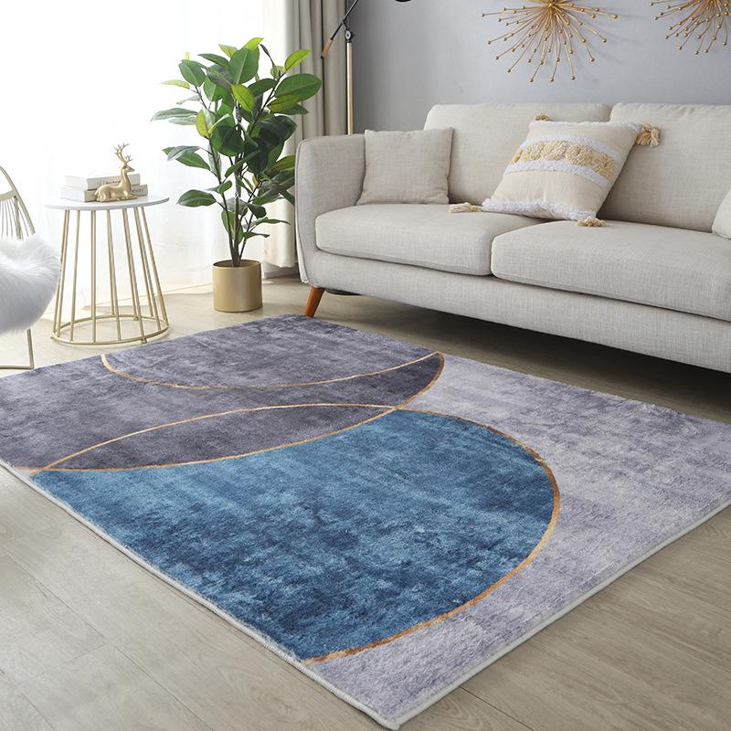 Nordic Living Room Decoration Carpet Non-slip Bedroom Bedside Large Carpet Home Fluffy Soft Rug