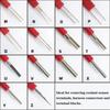 High Accuracy Metal Car Electrical Connector Pin Removal Tool with Not Slip Handle 26 Piece for Electrical System