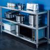 Beifu 3-Layer Stainless Steel Kitchen Shelf