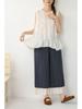 Spring/Summer Japanese Sweet Loose Lace Vest - Age-Reducing, Irregular Embroidery, Casual & Versatile Women's Top