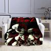 Decken mit Aufdruck „The Evil Dead“, für Kinder, warme Decken, weiche Flanelldecken, Heimreisedecken, Geburtstagsgeschenke
