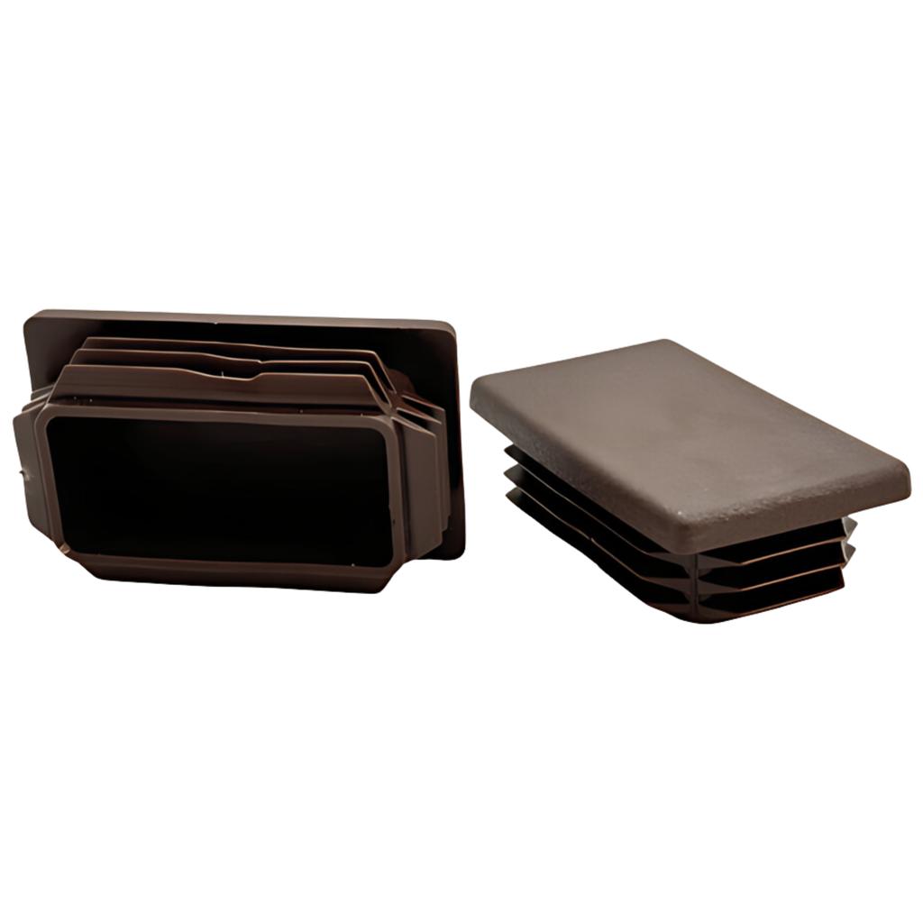 Internal cap for profile post roof 50x30 20 PCS BROWN