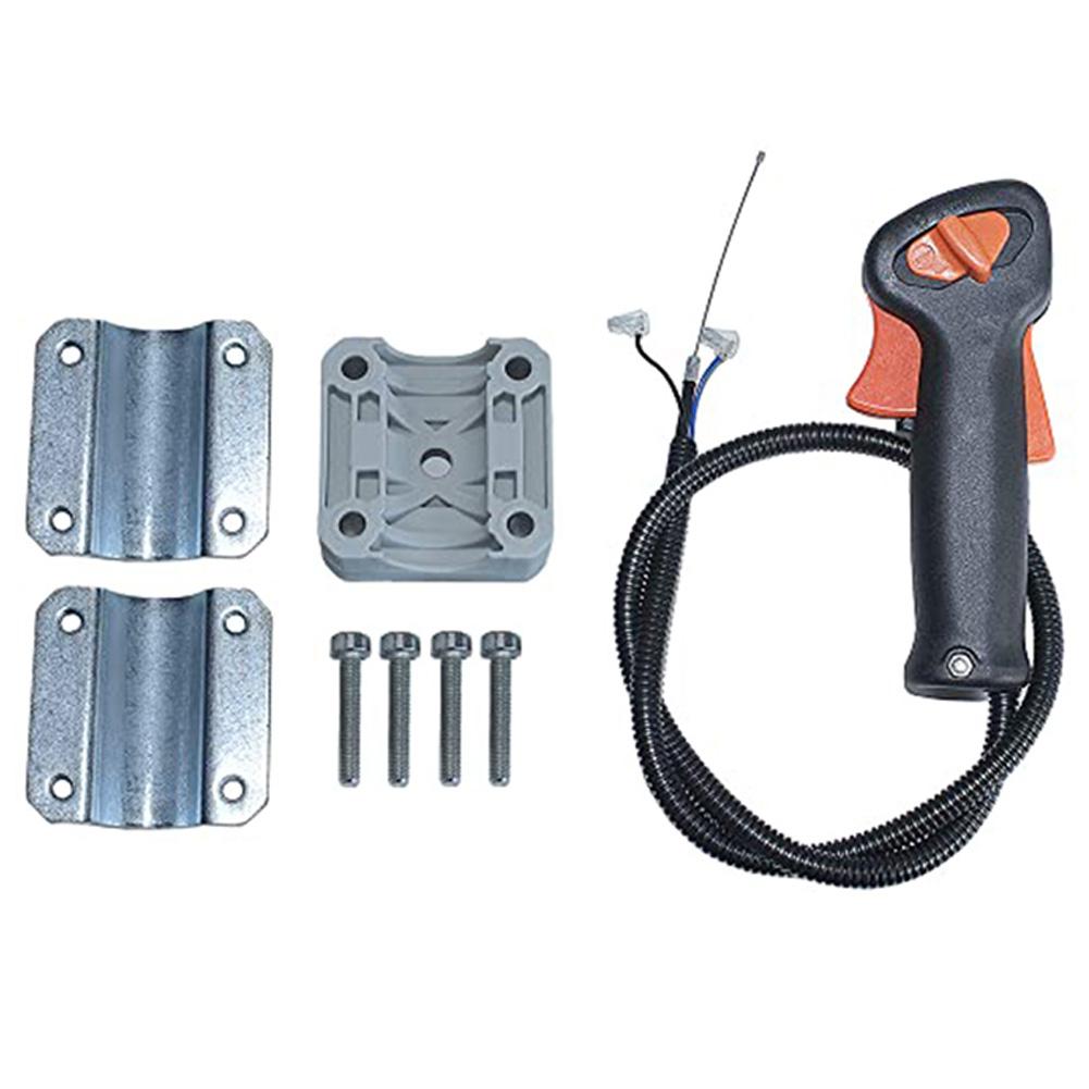 Throttle handle switch bracket for FS75 For FS80 FS85 trimming machine throttle cable replacement compatible with garden tools