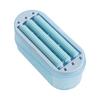 Rolling Soap Dispenser Storage Case NonSlip Design Foaming Soap Holder Bathroom Organizers for Household Home Use