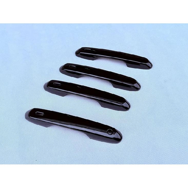 For Toyota Grand Highlander 2024 2025 2026 ABS Chrome Door Handle Cover With Smart Key Hole Catch Cap Trim Molding
