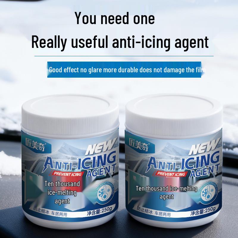 Jiangmei Qi Anti-Icing & Anti-Frost Car Window Paste - Protects Paint & Melts Snow