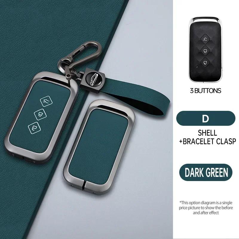 Suitable for Chevrolet Aveo trax groove captiva 2024 Wuling flip zinc alloy car key case case 3button remote key fob accessories