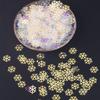 Festive Snowflake PVC Ornament Decoration for Christmas & Weddings