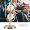 Rotatable Sand Timer Transparent Glass Sandglass Clock Home Decor Gifts Desktop Ornament #3