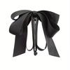 Elegant Banana Gripper Bowknot Design Twist Clip Ponytail Clip  Women Headwear Hair Accessories