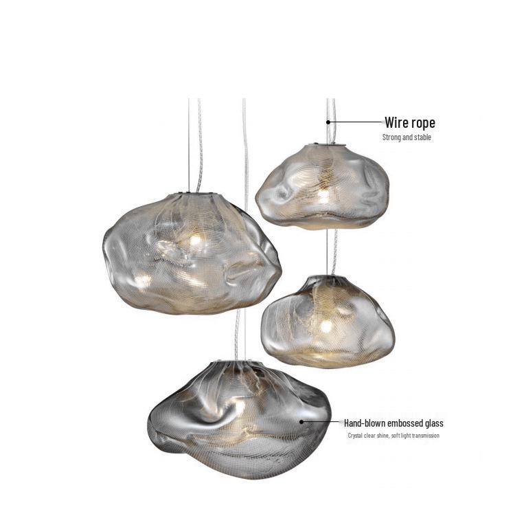 Nordic Irregular Cloud Pendant Lights for Restaurants, Bars, Coffee Shops & Exhibition Halls