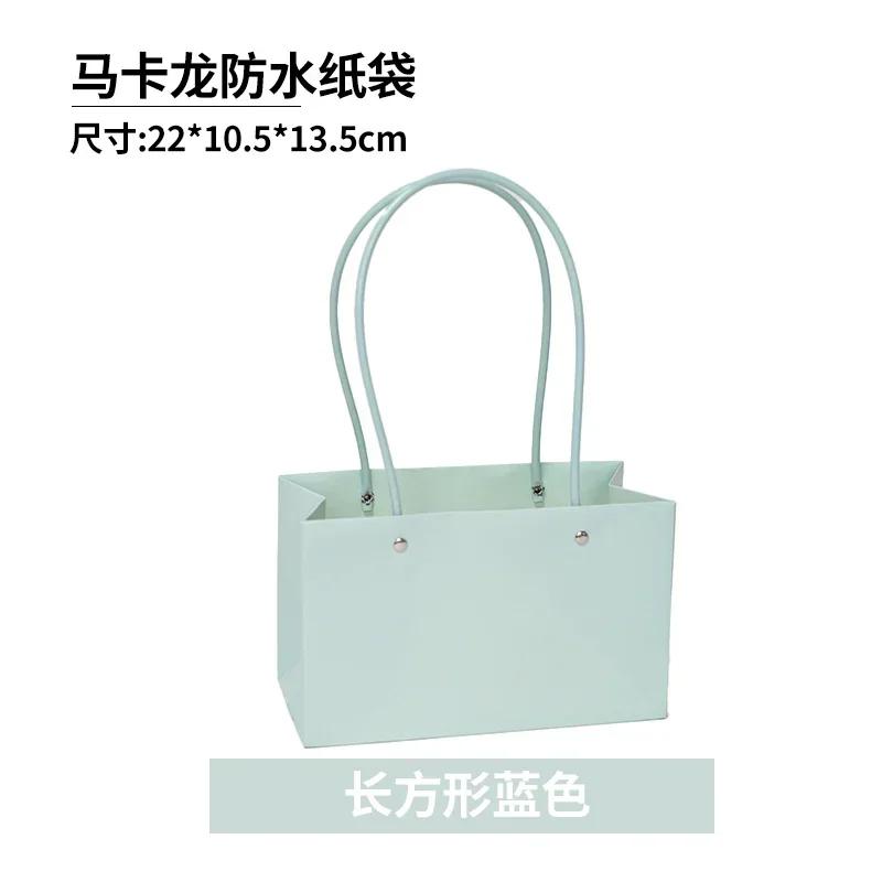 Festa de Casamento Rosa Flor Caixa de Presente Buquês de Flores Embalagem Caixa de Papel Sacola de Transporte Cesta de Armazenamento Dia dos Namorados Aniversário 10 PEÇAS