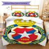 Wisła Poster Bedding Quilt Set Quilt Cover Pillowcase Home Decoration Birthday Gift (1 * Duvet Cover + 2 * Pillowcase, Without Core)