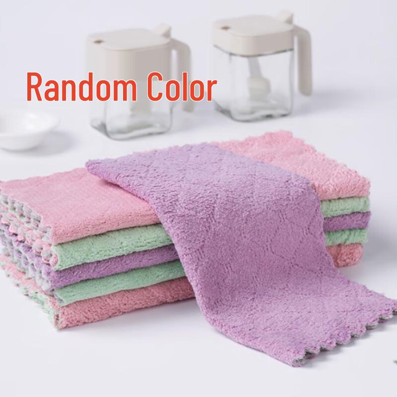 Qianxing High-Quality Coral Fleece Dishcloth