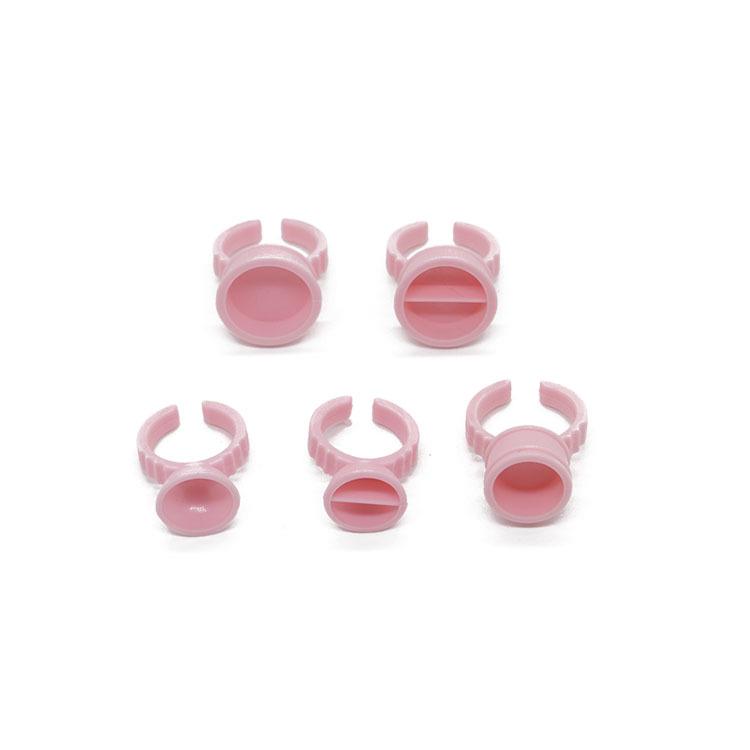 Pink Ring Cup for Eyelash Extension & Tattoo Colorant
