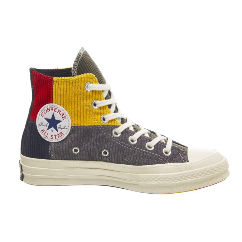 Converse X Offspring 1970s Chuck 70 Anti-Slip Shock Abrasion Resistant High Top Board Shoes Unisex Brown Yellow