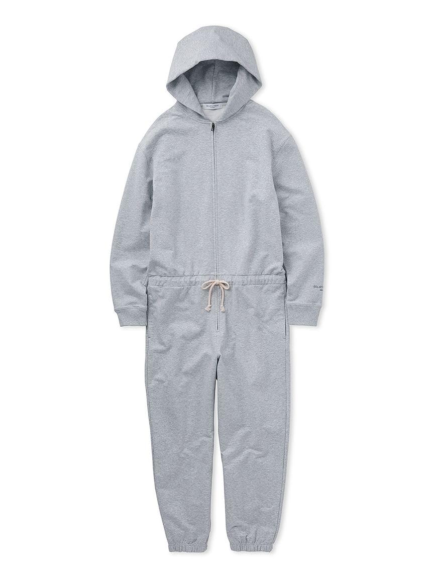 

Gelato Pique HOMME Loungewear Gray Men s Fleece-Lined Jumpsuit, PHCT241984, серый