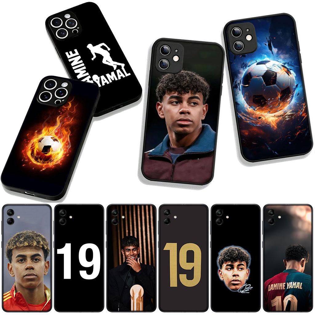 Football No19 Soccer Number No 19 Phone Cover Case for Apple iPhone 16 15 14 Plus 13 12 Mini 17 Pro Max + ProMax 16E Air 16+