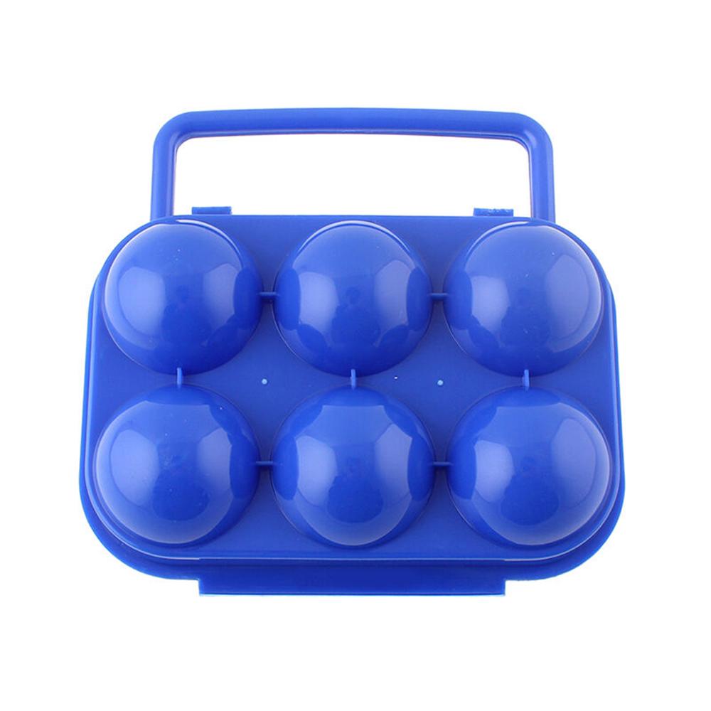 BBQ Supply Picnic Tool Plastic Egg Container Egg Box Holder Carrier