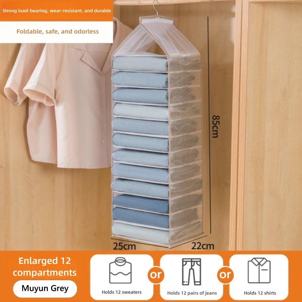Folding Cabinet Organizer Large Capacity Underwear Organizer New Hanging Closet Organizer Socks