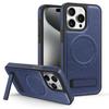 Leather Bracket for iPhone16 Mobile Phone Case Apple 17PROMAX Crystal Shield Magnetic Protective Case 14