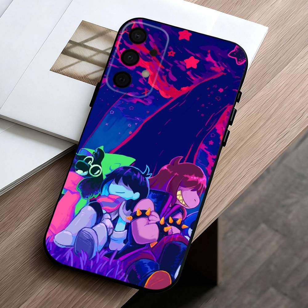 Game D-Deltarune-E  Phone Case For Samsung Galaxy A73,A72,A71,A70,A53,A52,A51,Soft Silicone Black Cover