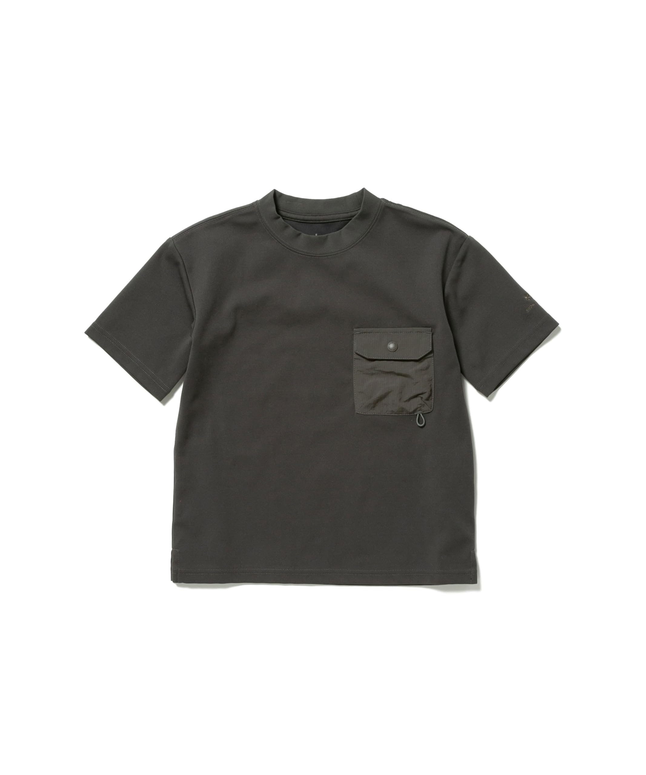 

Snow Peak Kids Insect Shield Short Charcoal 95 T-Shirt TS-25SK001, Sleeve, Kids T-Shirt,
