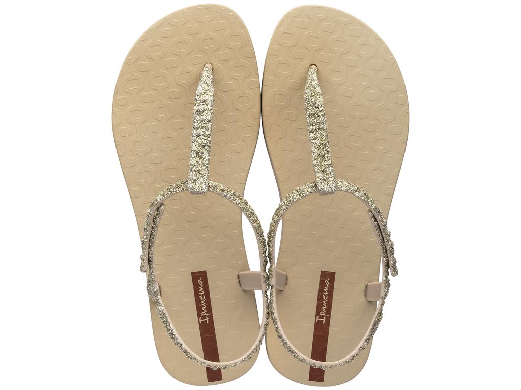 Ipanema Class Brilha Fem Beige/gold [26914 AI192] S.40