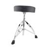Juniors Drum Throne Round Padded Drum Seat Stool Single braced Stainless Steel Legs Anti slip 5 Levels Adajustable