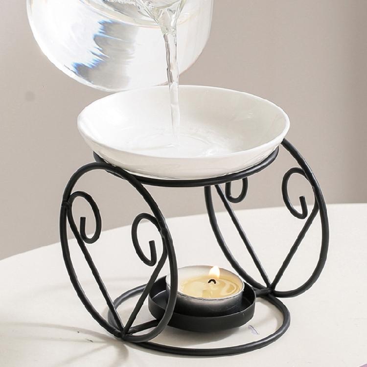 Quemadores de Aceites Esenciales Quemadores de Cera Aromaterapia Aromas Quemadores Difusor de Aceite Cerámico Portavelas de Té Velas Decoraciones