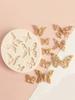 1pc-Butterfly Shape Fondant Cake Silicone Mold Biscuits Pastry Mould Ice Cube Chocolate Candy Molds Cake Decoration Baking Tool