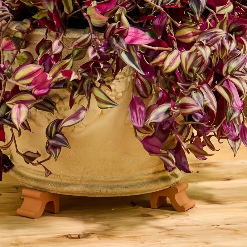 3pcs Flower Pot Stands, Saucers, Pot Feet, Base Pads, Gardening Potted Plant Trays, Plant Pot Supports,Anti-Corrosion Properties
