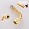 1 Pc 45 90 135 Degree Bend Adaptor Effortless Flexible Copper Tyre Valve Extension Adaptor for Cars