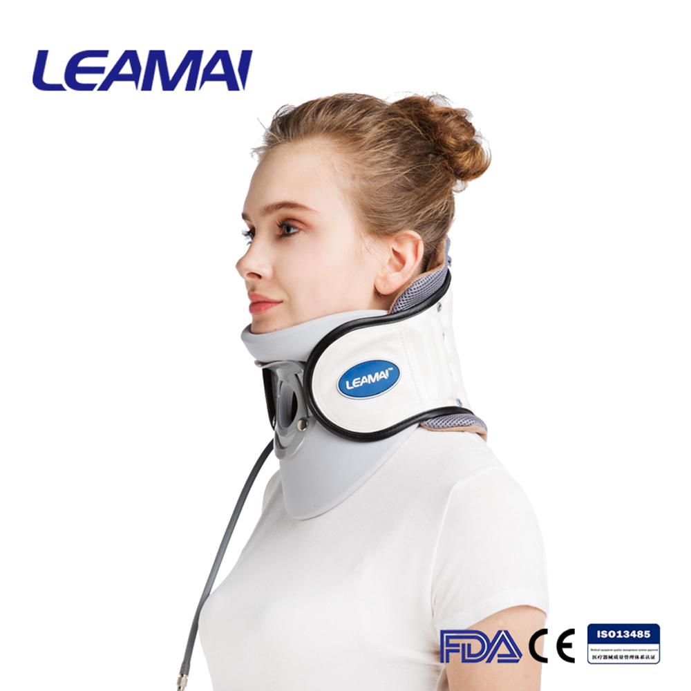 Medical Cervical Collar Neck Traction Device Inflatable Pinched Nerve Neck Stretcher Home Corrective Vertebral Tool Relief Neck