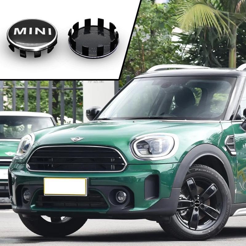 4 ks 56mm středové krytky kol pro MINI Cooper R55 R56 R60 F55 F56 Znak John Cooper Works Náhradní příslušenství krytu náboje kola auta