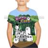 Game The Battle Cats T Shirt Banban Garden O-Neck Tshirt Cartoon Tops Tees Children Anime T-shirt Summer Clothes Camiseta