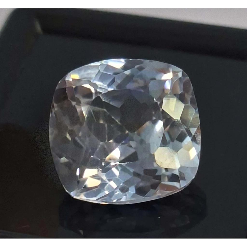 Light Blue Tanzanite Natural 8-10 Ct Cushion Cut Fabulous Certified Gemstone