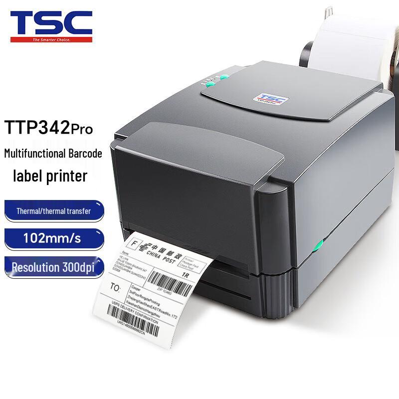 TSC TTP-342Pro Thermal Transfer Barcode Printer